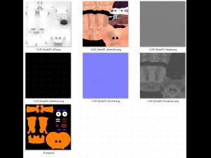 abbigliamento base boyv03 v01 Modello 3D