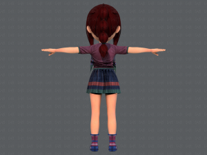 base girlv02 clothing v01 Modelo 3D