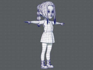 base girlv02 clothing v01 Modelo 3D