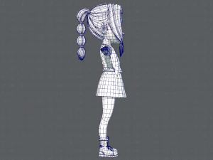base girlv02 clothing v01 3D Model