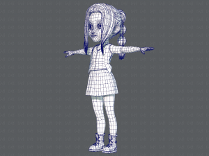 base girlv02 clothing v01 Modelo 3D