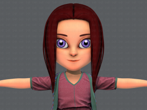 base girlv02 clothing v01 Modelo 3D