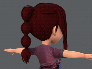 base girlv02 clothing v01 3D Model