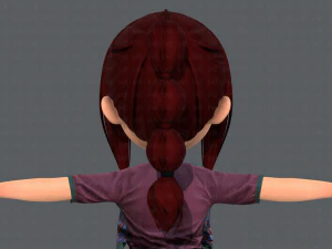 base girlv02 clothing v01 3D Model