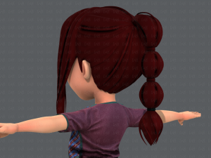 base girlv02 clothing v01 Modelo 3D
