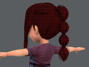 base girlv02 clothing v01 3D Model