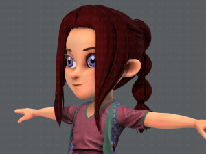 base girlv02 clothing v01 Modelo 3D