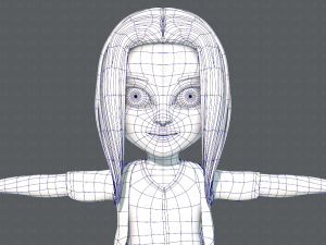 base girlv02 clothing v01 Modelo 3D