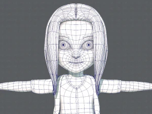 base girlv02 clothing v01 3D Model