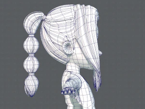 base girlv02 clothing v01 3D Model