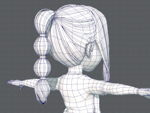 base girlv02 clothing v01 Modelo 3D