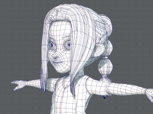 base girlv02 clothing v01 Modelo 3D