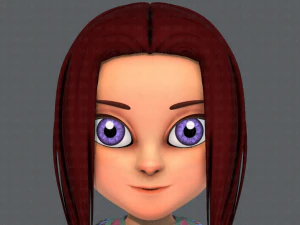 base girlv02 clothing v01 3D Model