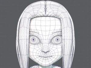 base girlv02 clothing v01 3D Model