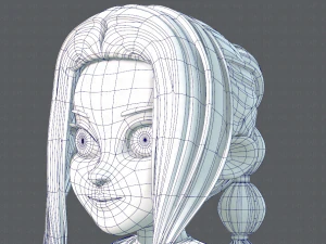 base girlv02 clothing v01 3D Model