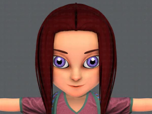 base girlv02 clothing v01 3D Model