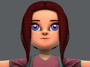 base girlv02 clothing v01 3D Model
