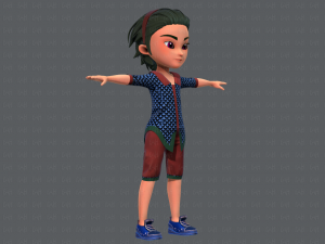 base boyv04 clothing v01 Modello 3D
