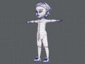 base boyv04 clothing v01 3D Model