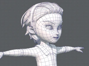 base boyv04 clothing v01 3D Model