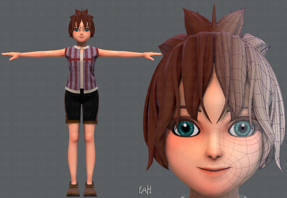 base girlv04 clothing v01 3D Model .c4d .max .obj .3ds .fbx .stl .blend 