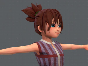base girlv04 clothing v01 3D Model