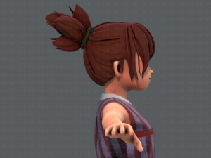 base girlv04 clothing v01 3D Модель