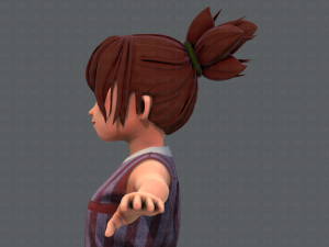 base girlv04 clothing v01 3D Модель