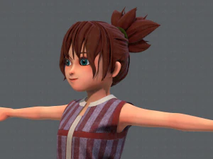 base girlv04 clothing v01 3D Model
