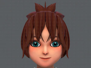base girlv04 clothing v01 3D Model
