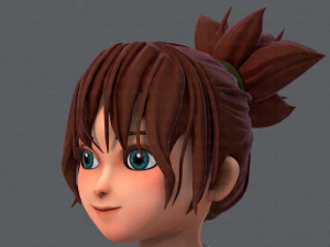 base girlv04 clothing v01 3D Model