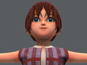 base girlv04 clothing v01 3D Модель