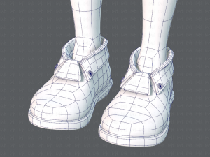 base girlv04 clothing v01 3D Модель