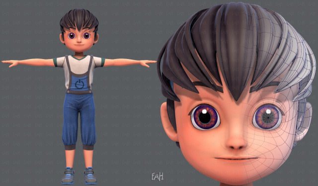 base boyv05 clothing v01 3D Модель .c4d .max .obj .3ds .fbx .stl .blend 