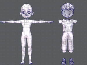 base boyv05 clothing v01 3D Модель
