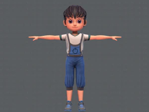 base boyv05 clothing v01 3D Model