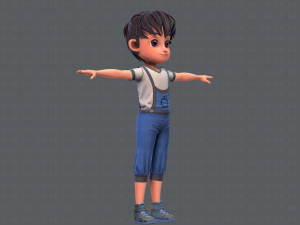 base boyv05 clothing v01 3D Модель