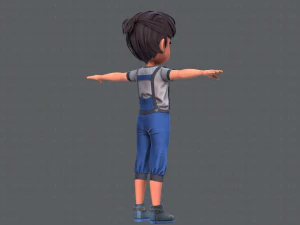 base boyv05 clothing v01 3D Model