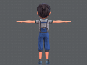 base boyv05 clothing v01 3D Модель