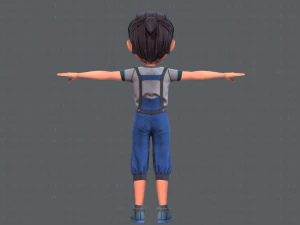 base boyv05 clothing v01 3D Model