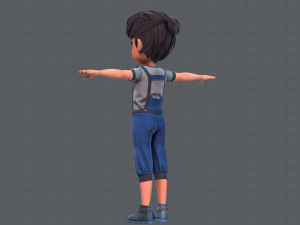 base boyv05 clothing v01 3D Модель
