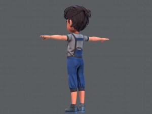base boyv05 clothing v01 3D Model