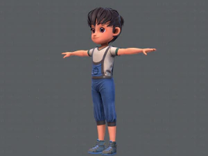 base boyv05 clothing v01 3D Model
