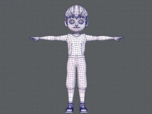 base boyv05 clothing v01 3D Model