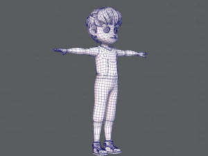 base boyv05 clothing v01 3D Model