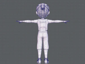 base boyv05 clothing v01 3D Model