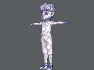 base boyv05 clothing v01 3D Model