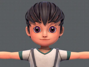 base boyv05 clothing v01 3D Model