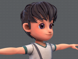 base boyv05 clothing v01 3D Модель