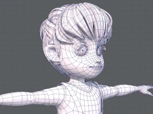 base boyv05 clothing v01 3D Model